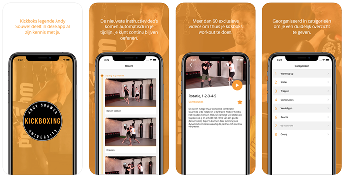 Andy Souwer Kickboxing University app