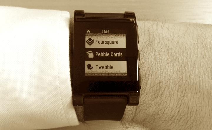 Pebble Smartwatch test